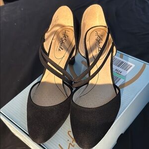 Life Stride Women's Black Grace Heels